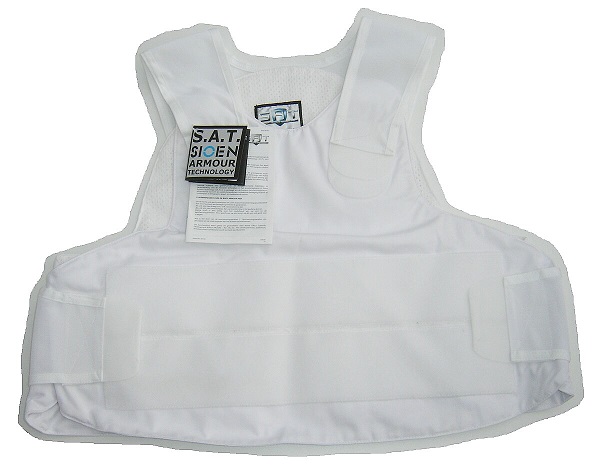 proof vest Pollux white NIJ-3A from