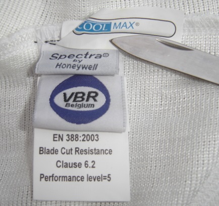 Bullet proof T-shirt white Spec-Cool NIJ-3A sleeveless VBR-Belgium