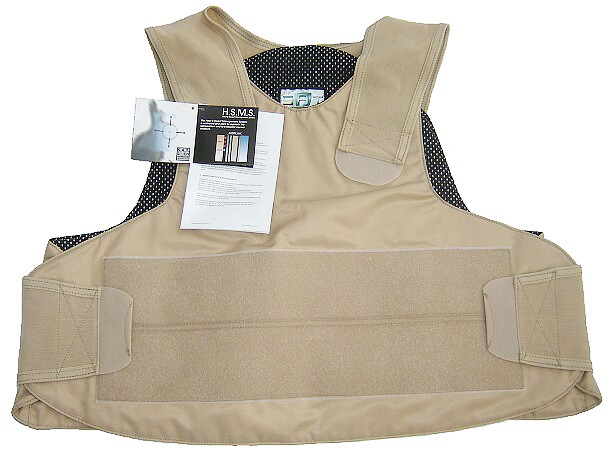 Concealable Bulletproof Vest Carrier BODY Armor Made With Kevlar 3a Xl M  2xl 3xl