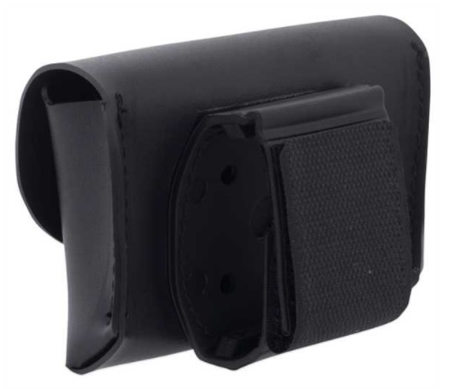 Radar belt pouch black for disposable gloves