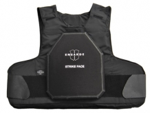 Dual Use™ NIJ-3A(04) +2xNIJ-4icw black bullet proof vest