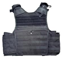 Enforcer zwart 2 platen NIJ-4 Stand Alone kogelvrij vest zwart