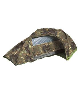 1P Flecktarn single tent survival in camouflage