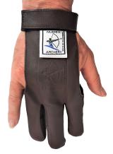 Kapri braune Bogenhandschuhe
