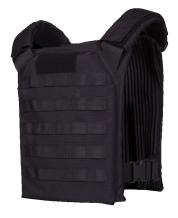 Mercury NIJ-4 ICW tactical Molle plate carrier black