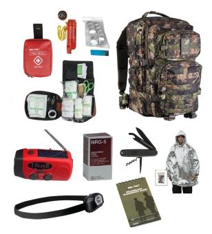 Articles Z3A base kit d'urgence sac d'évacuation acheter WASP
