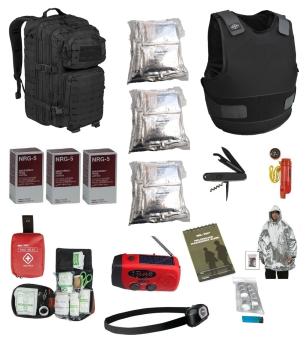 Emergency 72h survival kit war Deluxe 3a