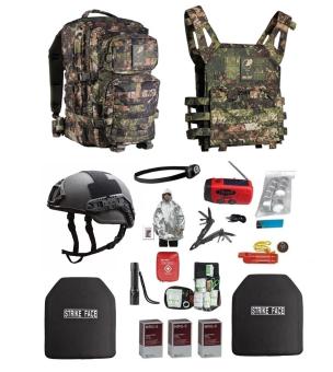 Emergency kit war emergency backpack bulletproof class 4 WASP Z3A
