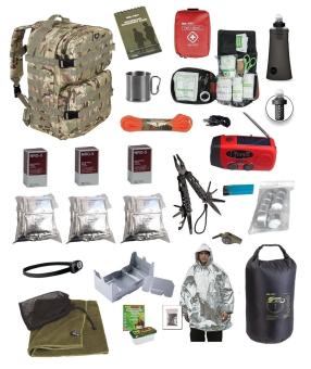 Trousse de survie de 72 heures cadeau Noël fin d'année