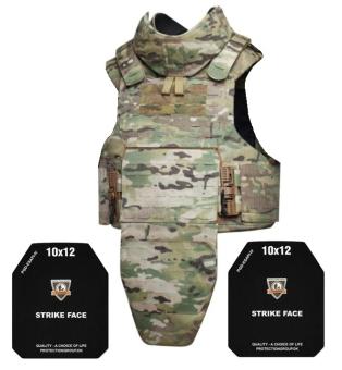 Budget 4 SA FRAG scherfwerende vest Multicam PGD kogelwerend