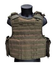 QPC Oliv plate carrier klasse 4 met zijplaten SA