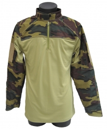 2XL - Snijwerende combat shirt UBAC Woodland Spec-Coolmesh VBR-Belgium