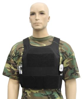 Warrior NIJ-4 unterzieh plattenträger weste schwarz