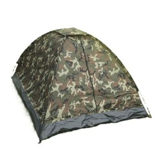 2P Woodland tweepersoonstent Igloo survival in camouflage standard