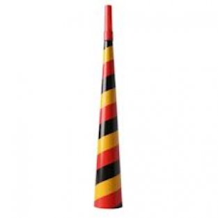 Party-Horn  with Belgian colors