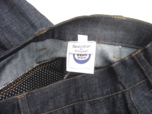 Snijwerende Jeans broek / Spectra / Valbroek-bromfiets-skaters VBR-Belgium