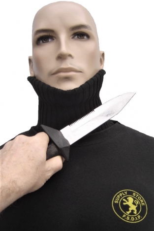 Torskin cut resistant black collar