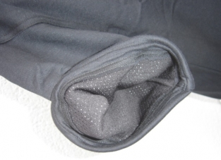 Cut resistant T-shirt / Coolmax-Cutyarn-Polyester / Short sleeves / Black