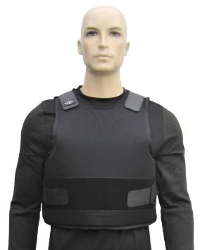 Goedkoop 9mm discreet kogelvrij vest kopen zwart NIJ-2 Deluxe™