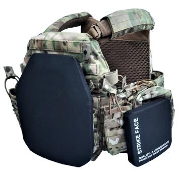 DCS AK 7.62 Multicam classe 4 +porte plaques latéraux élastique ouvert