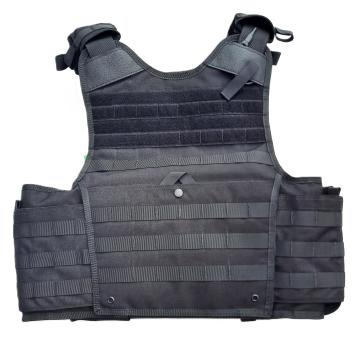 Enforcer zwart 2 platen NIJ-4 Stand Alone kogelvrij vest zwart