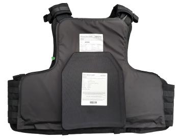Enforcer NIJ-4 ICW 3A kogelvrij vest plate carrier zwart