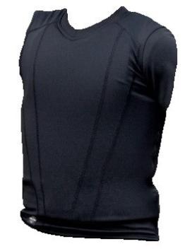 T-shirt concealed bulletproof Engarde NIJ-2 black