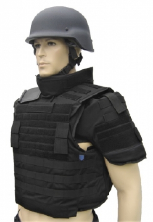 Eximius NIJ-3A (04) Gilet pare-balles tactique noir (5 pièces)