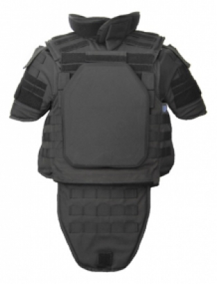 Eximius NIJ-3A+2x NIJ-4 icw tactical bulletproof vest (5 pieces)