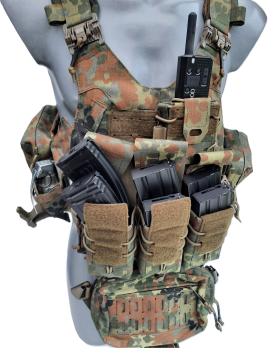 Flecktarn plate carrier class 4 active set SK4