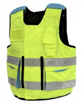 Ambulance gilet pare lame Sioen KR1-SP1 Jaune