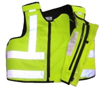 Helios fluo kogelwerende vest NIJ 3A (04)GRAN geel