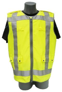 Fluo Bullet proof vest STEWARD / NIJ-3A(04)GRAN