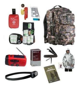 Articles Z1B base kit d'urgence sac d'évacuation acheter WASP