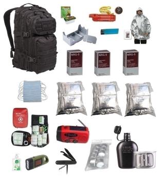 Noodpakket 72 uur overleven kopen weegt 12kg