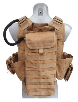 Coyote plate carrier klasse 4 + zijplaten + actief set 0101.04 Operator