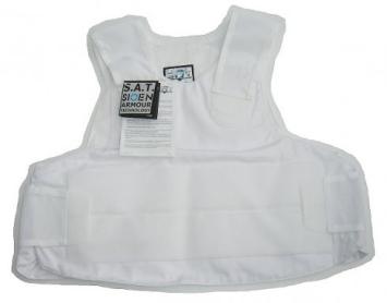 Gilet pare balle et anti couteau Pollux NIJ-3A (06) blanc