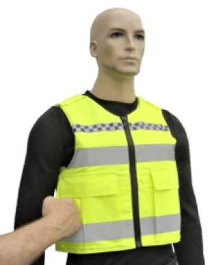 Stab resistant vest K1 Puma yellow security economic