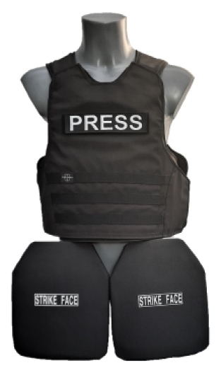 Rhino PRESS NIJ-4 SA met 3a MT-PRO  kogelvrij vest zwarte