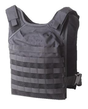 TRUST 2x NIJ-4 ICW plate carrier bulletproof vest black