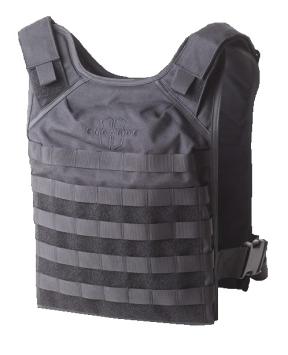 TRUST 2x NIJ-4 ICW plate carrier kogelvrij vest zwart