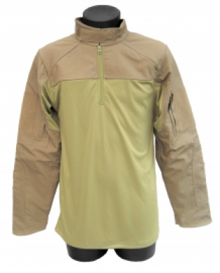 M - Cut-resistant combat shirt UBAC Khaki Spec-Coolmesh VBR-Belgium
