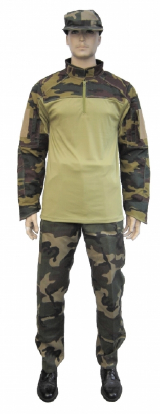 2XL - Snijwerende UBAC Woodland Spec-Coolmesh VBR-Belgium